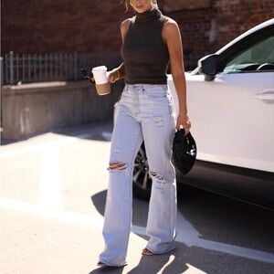 KanCan Ultra High Rise 90s Flare Jeans